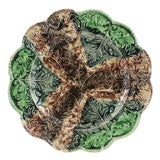 English Leaf Molded Dinner Plate