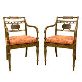 Pair Arm Chairs