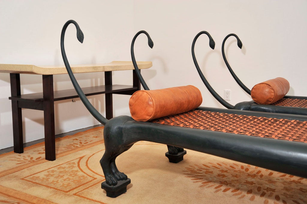 Mid-20th Century Lion Daybed