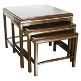 Set of nesting tables by Widdicomb