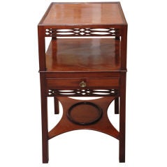 English 19th Century Mahogany Regency End Table