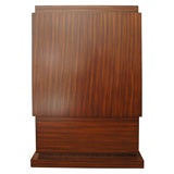 Art Deco Style Pedestal in Rosewood