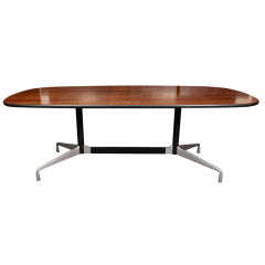 Charles Eames Rosewood / Aluminum Table