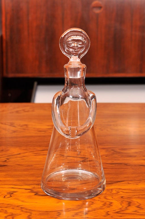 Erik Hogland Figurine Decanter