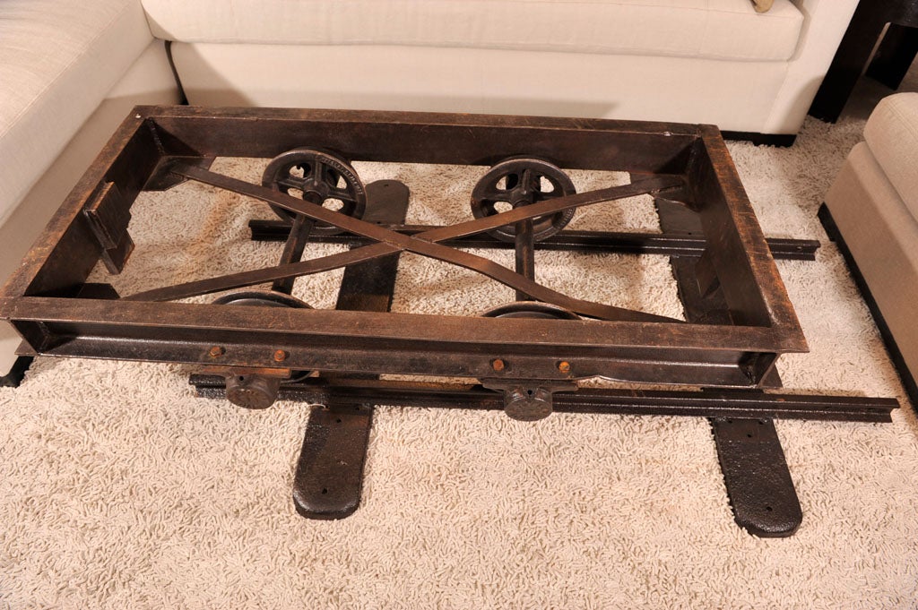 RAILROAD MINE CART In Good Condition In New York, NY