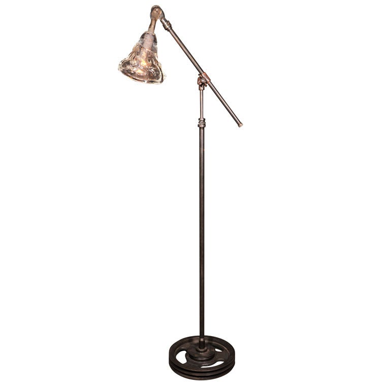 Industrial Columbus Floorlamp at 1stdibs
