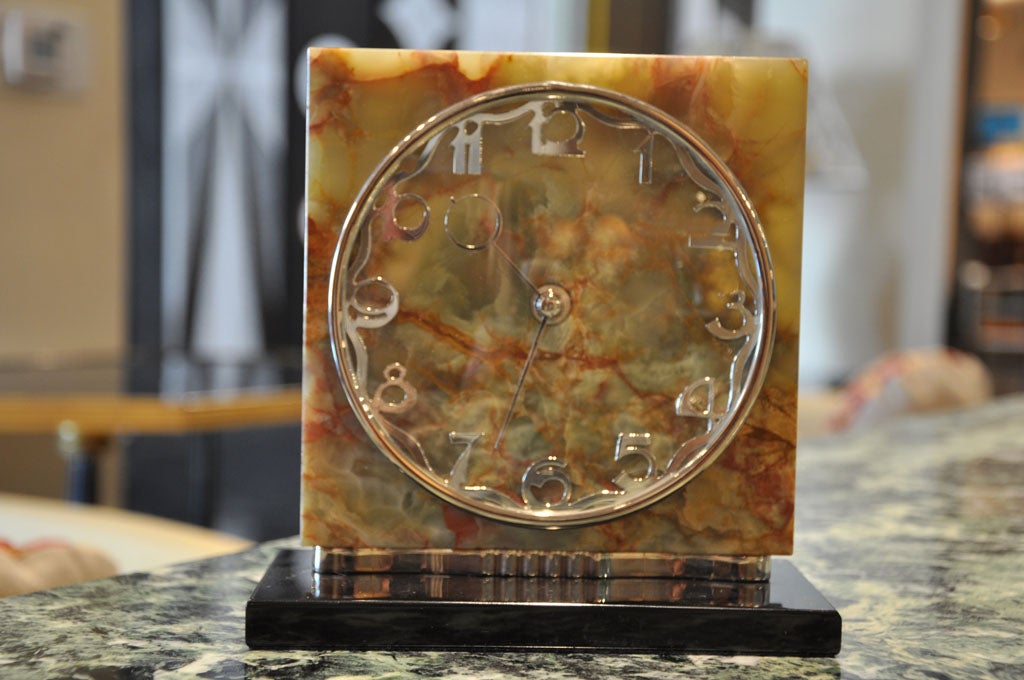 English Desk Clock