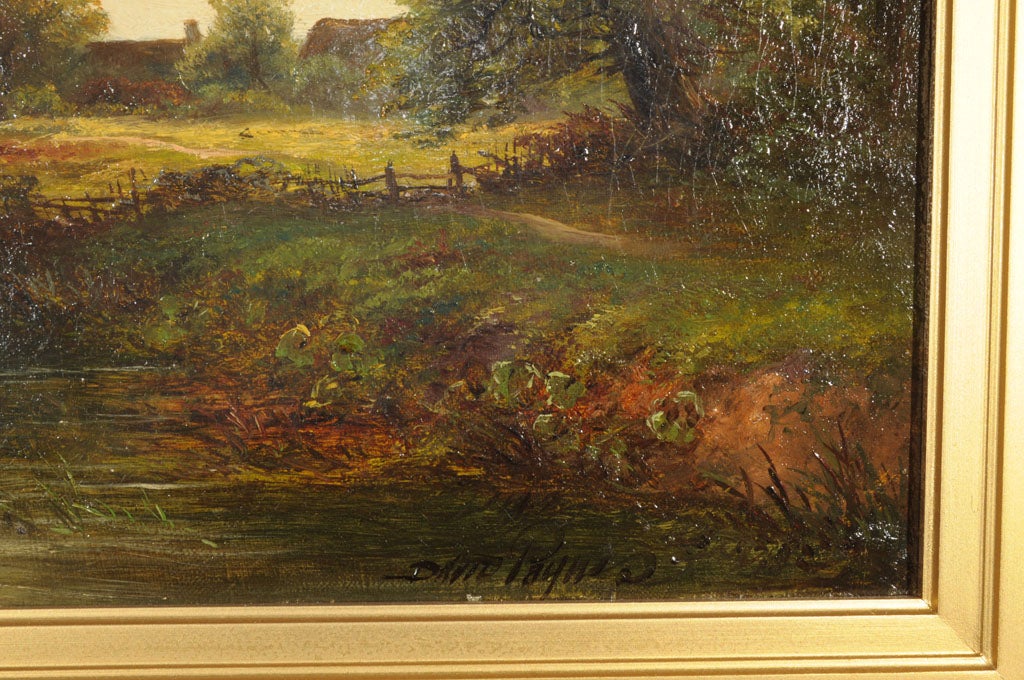 English Landscape Oil Painting by David Payne, R.S.A.