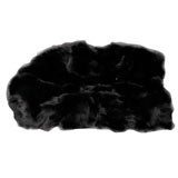Black Fox Throw with Cashmere Backing