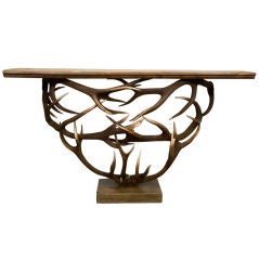 An Outstanding Antler Console