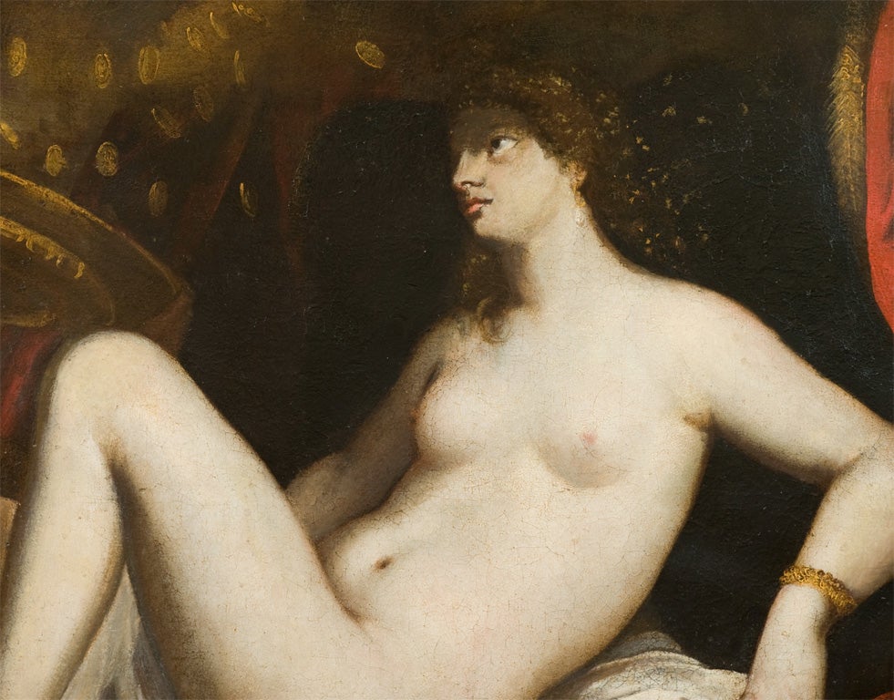 danaë and the shower of gold titian