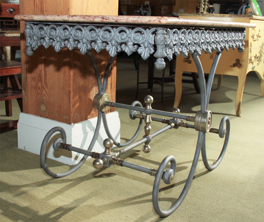 French Butcher's Table For Sale 3