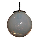 Semi-Translucent Glass Ball Fixture