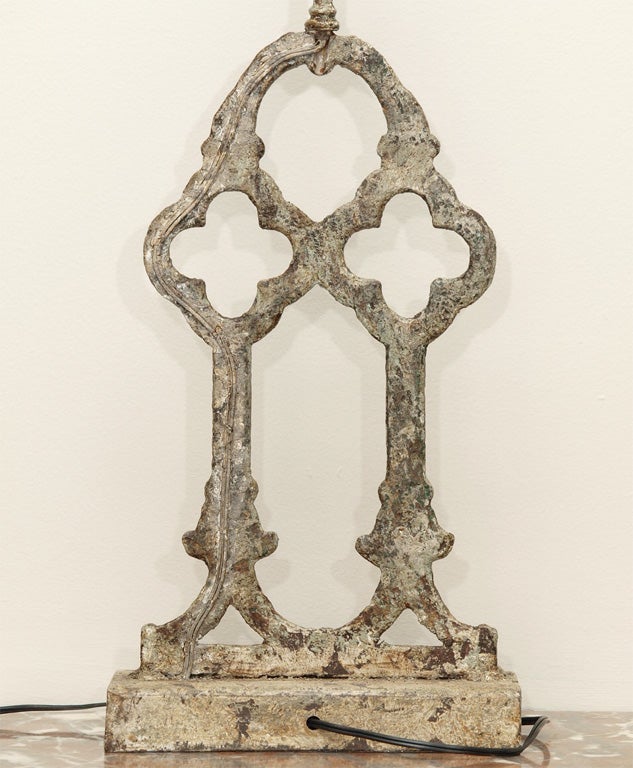 Iron fence lamp 3