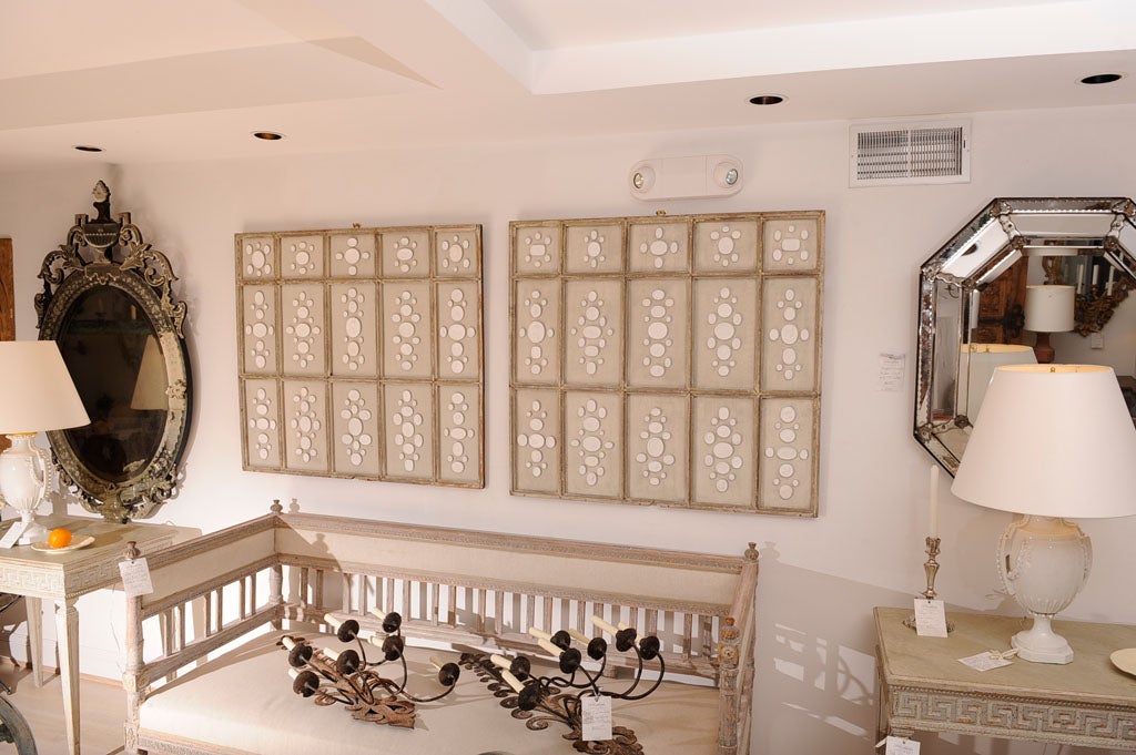 Framed Plaster Molds of Intaglios (1)