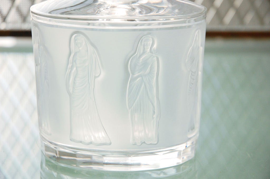 20th Century Lalique Decanter and Glasses