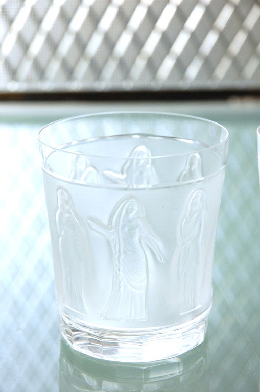 Lalique Decanter and Glasses 3