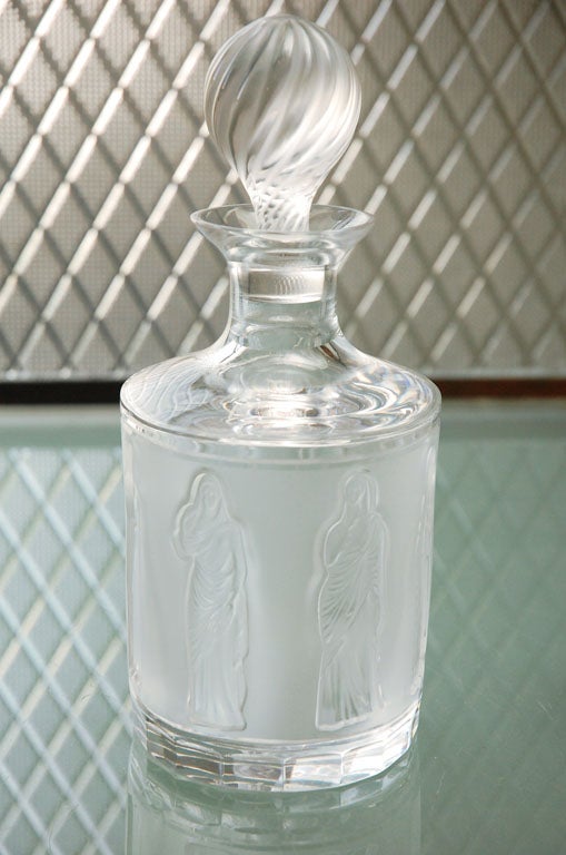 Lalique Decanter and Glasses 5