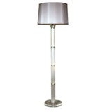 Vintage Lucite and Chrome Floor Lamp