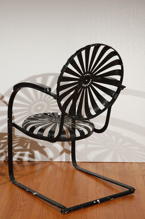 Pair of Carre' Spring Steel Bouncer Chairs 1