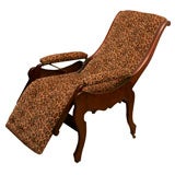 1850's Mahogany Reclining Chair