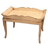 Cream Tray Top Painted Two Part Coffee Table