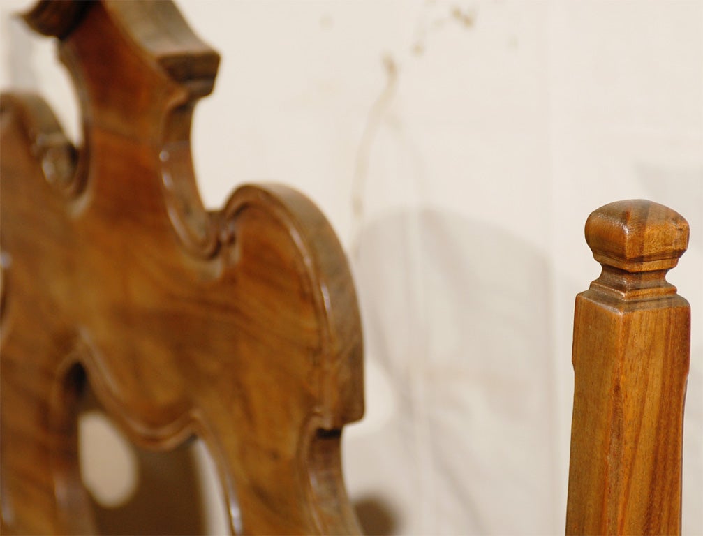 A Richly Carved Brazilian Wooden Bench 4