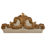 Carved and Gilded Headboard