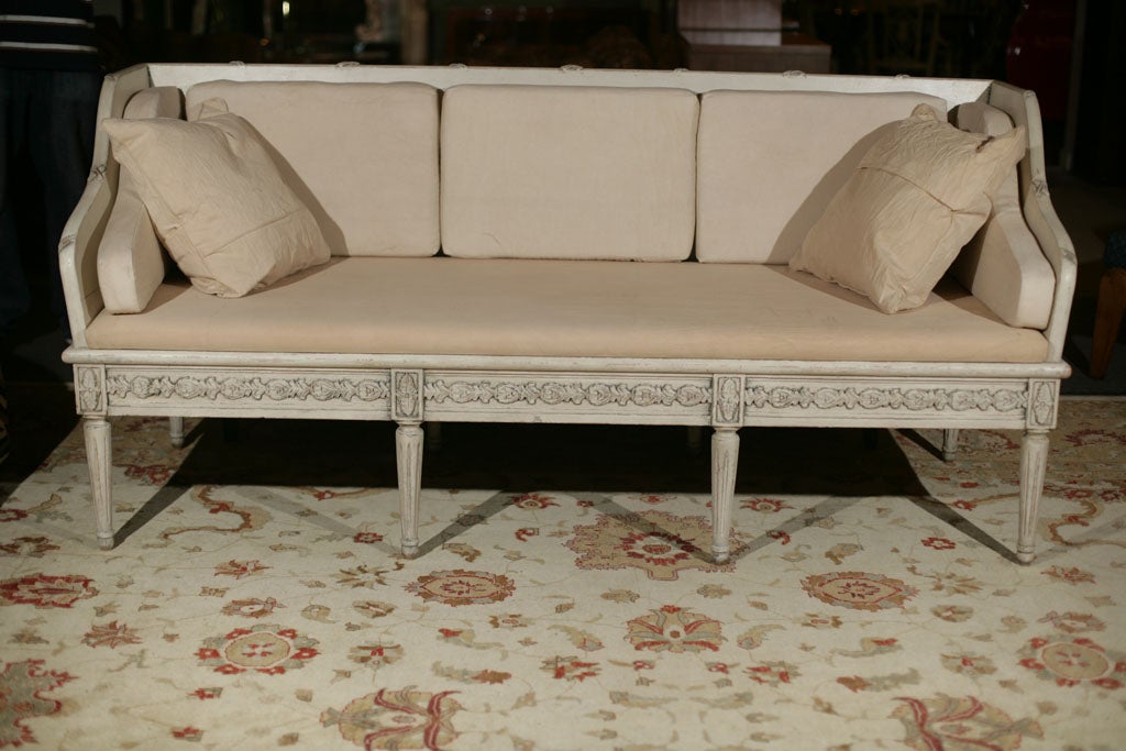 Painted French Sofa