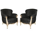Pair of Maison Jansen Louis XV Style Chairs