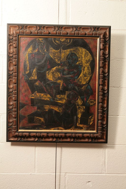 Abstract Figurative Painting