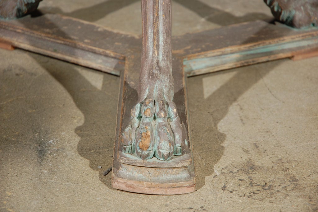 Neoclassical Clawfoot Table 2