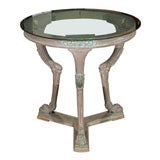 Neoclassical Clawfoot Table