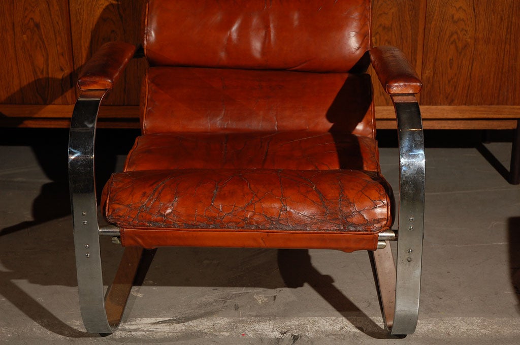 Leather Gilbert Rohde Armchair