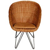 Vintage Rohe Noorwolde Rattan Chair