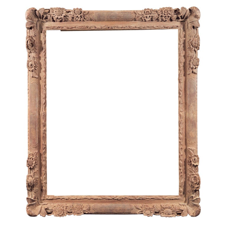 19th Century Reproduction of Louis 13th Style Frame For Sale