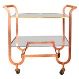 French Bar Cart, in the manner of Jean Royere