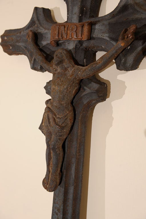Austrian Cast Iron Crucifix, 71