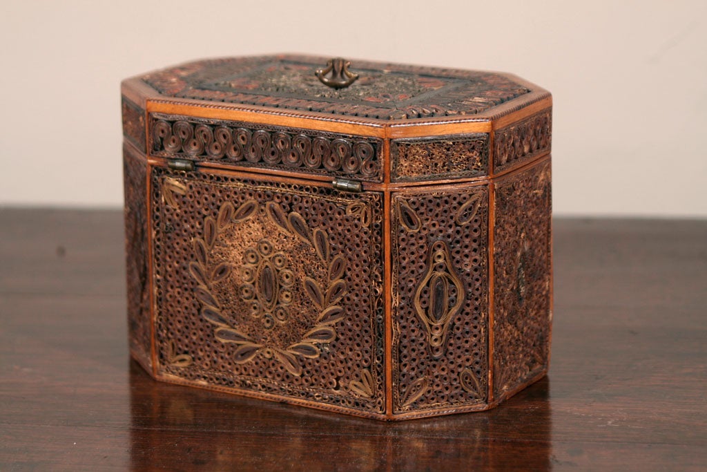 Octagonal Tea Caddy