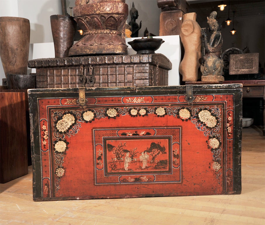 Mongolian Blanket Chest