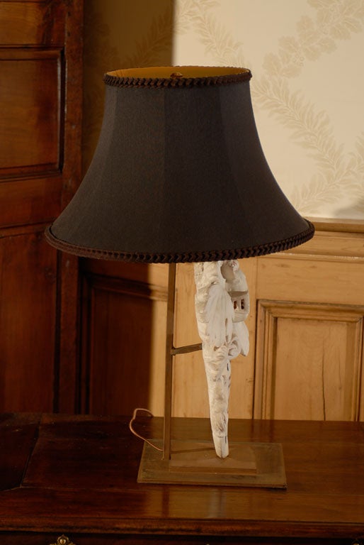 19th Century English Marble Lamp For Sale 4