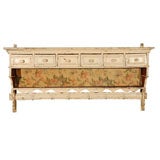 Great Old Multi Purpose Painted Wood Shelf