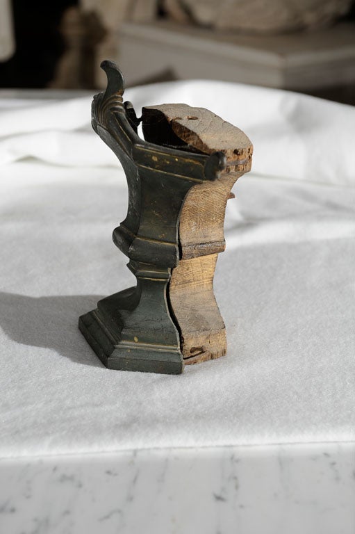 Vase relief, Bronze, 18th c. Roman