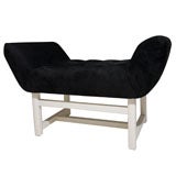 Button Tufted Upholstered Bench