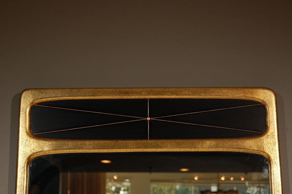 Mid-20th Century Large Italian Mid-Century Wall Mirror