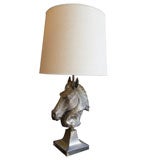 Italian horse head lamp