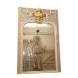 A Louis XV Style Trumeau with Gilded Urn