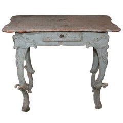 Table Blue Rococo 