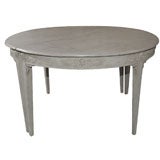 Dining Table Neoclassical Painted Sweden