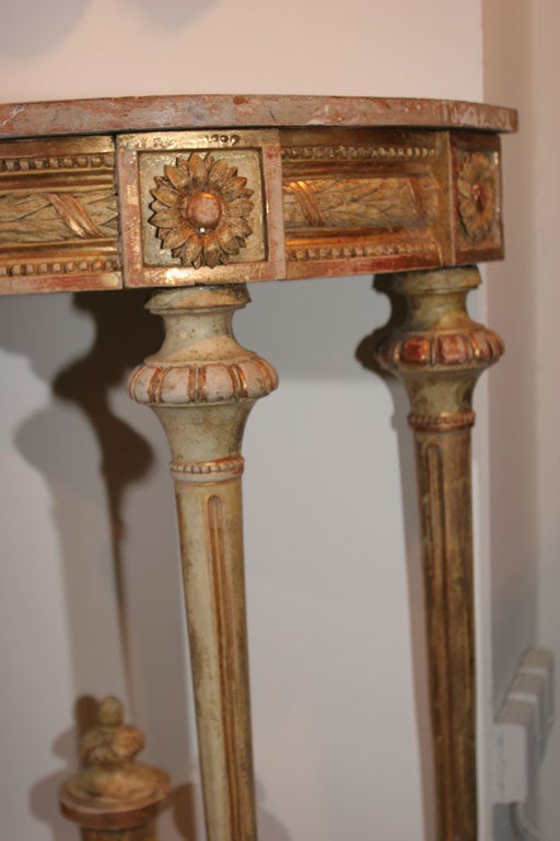 Swedish Gustavian Console Table In Good Condition In New York, NY